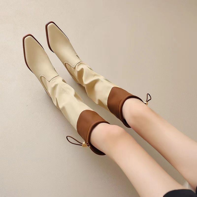 Apricot Square Toe Women's Lon - Women'S Fashion Winter 2025 ulasan dan harga