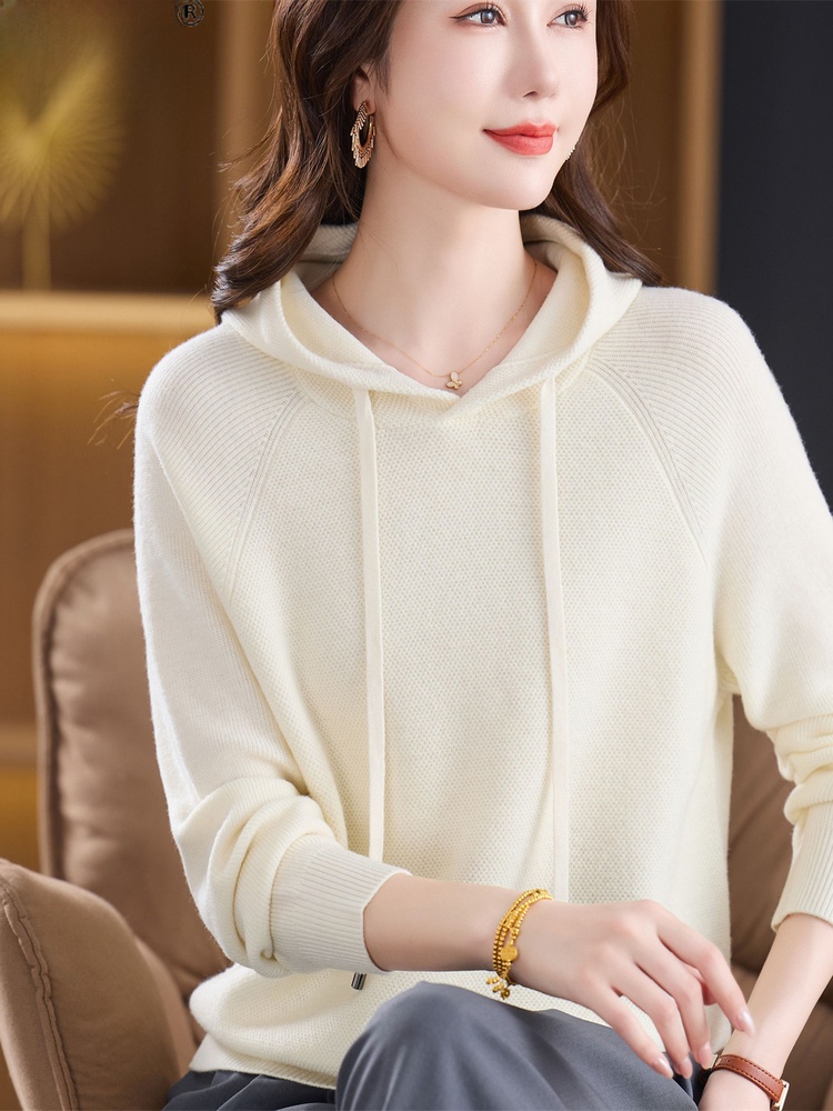 Loose Knitted 100 Pure Woolen  - Women Fashion Over 60 ulasan dan harga