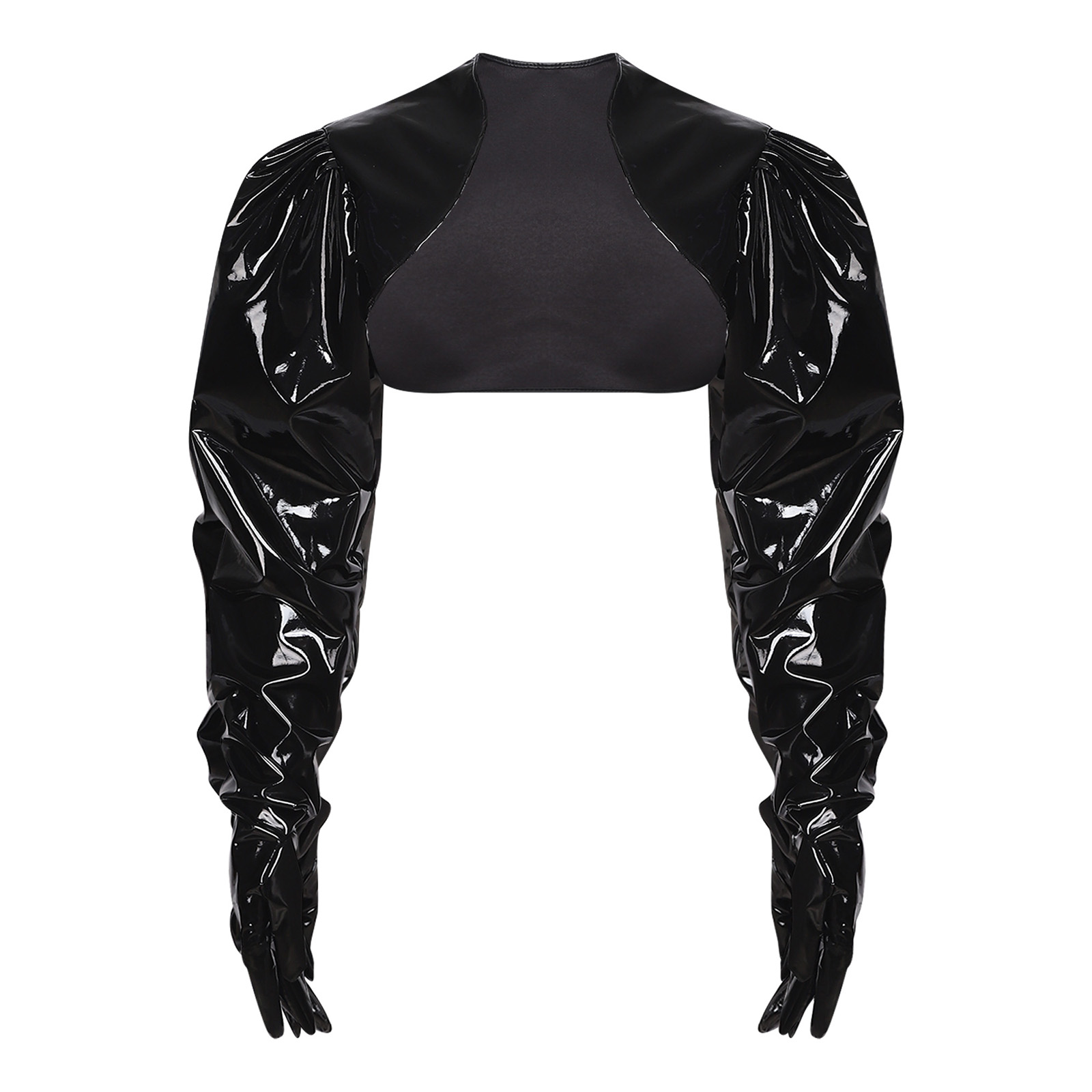 Womens Wet Look PU Leather Car - Women'S Fashion Jackets ulasan dan harga