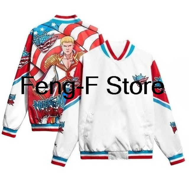 3D Cody Rhodes jackets Thin ba - Women'S Fashion Jackets ulasan dan harga