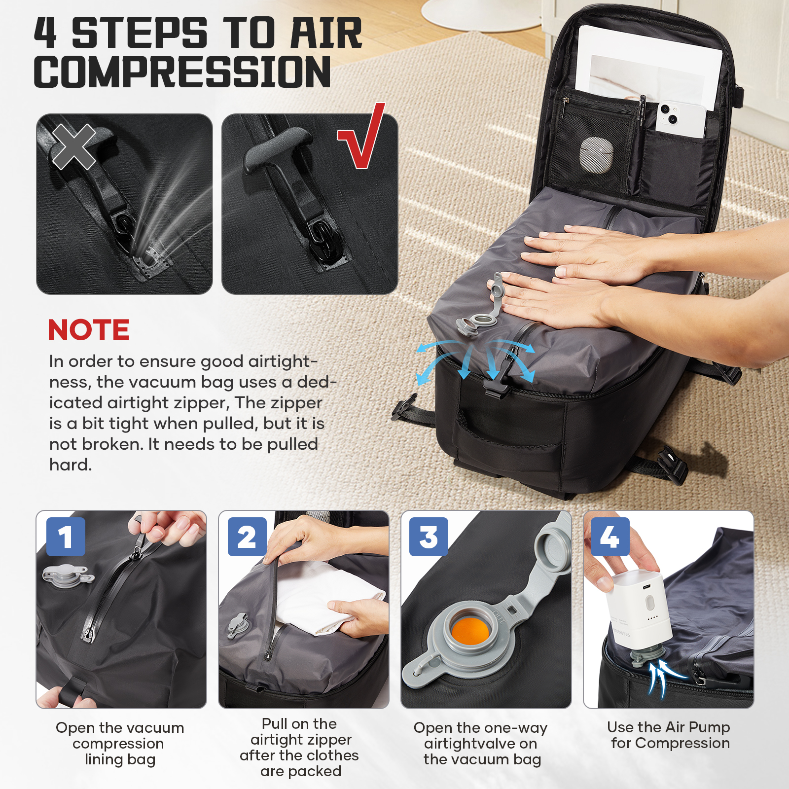 Women Backpack Vacuum Backpack - Women'S Fashion Backpack ulasan dan harga