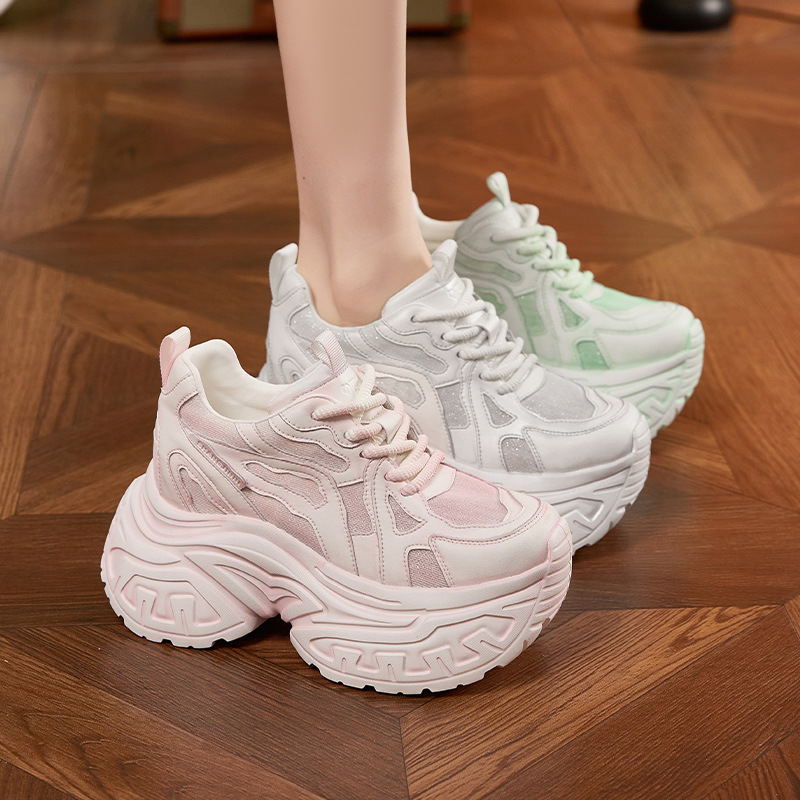 Women's Fashion Chunky Platfor - Sneakers Fashion Women ulasan dan harga