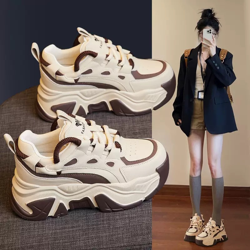 2026New leather inner height-i - Sneakers Fashion Women ulasan dan harga